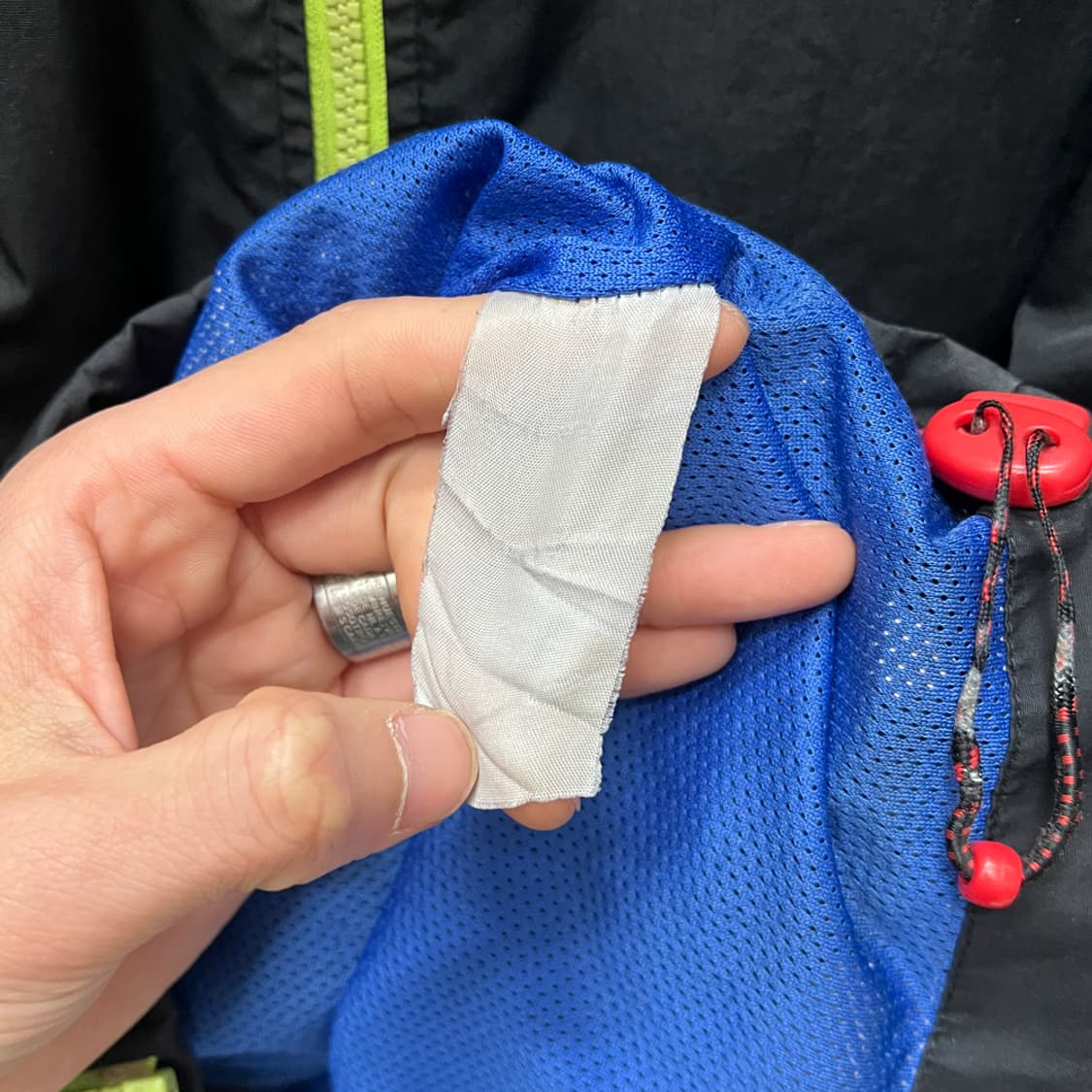 Arai 아라이 구형 블랙 형광 바람막이 라이더 자켓 2XL 상품이미지5