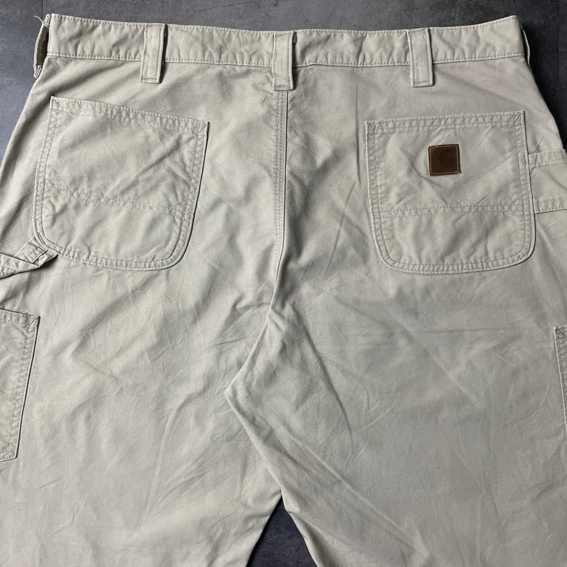 CARHARTT 칼하트 아이보리 싱글니 워크 팬츠 A00819 상품이미지7