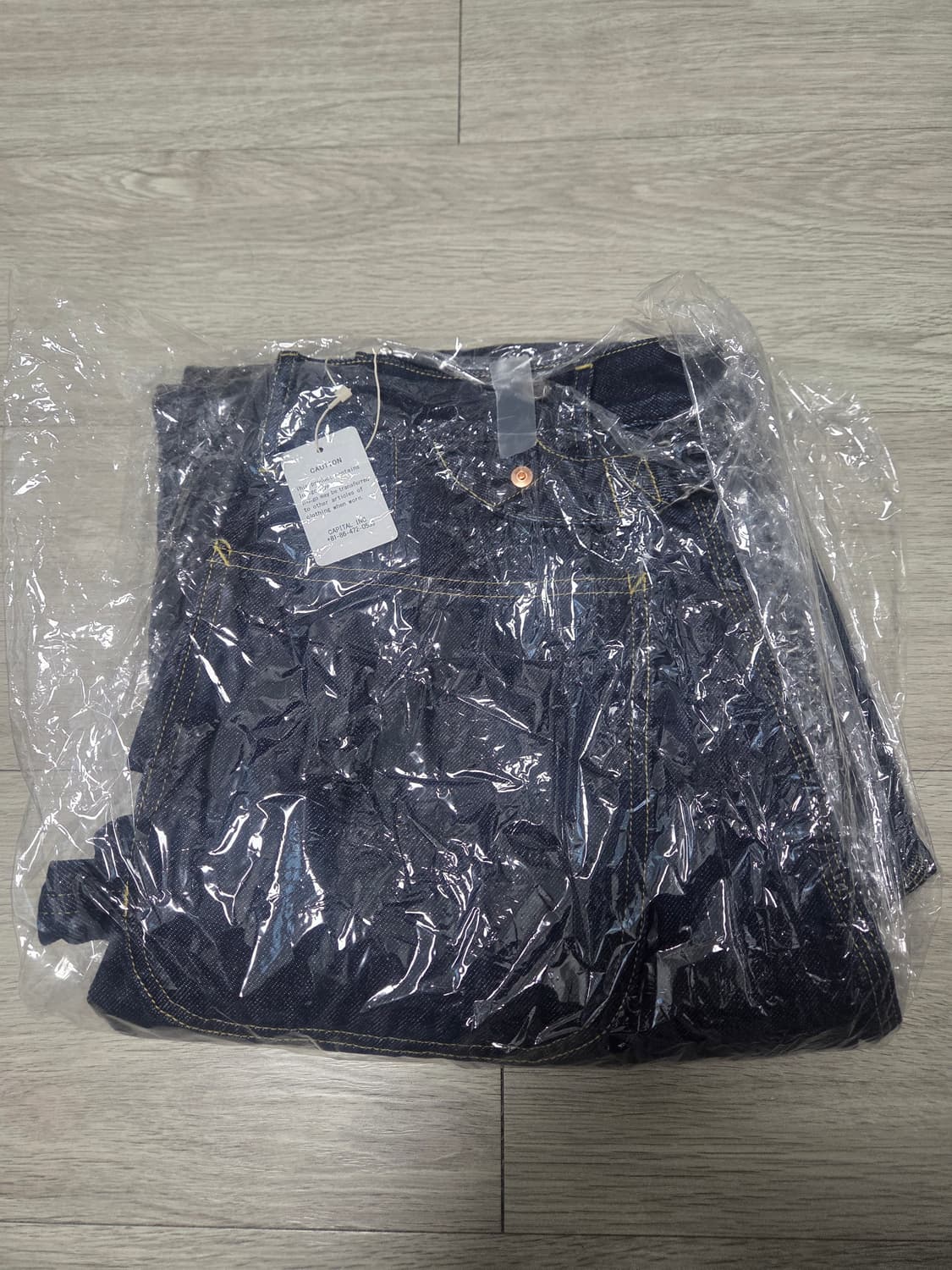 캐피탈 11.5oz 럼버 데님 인디고 2szie 상품이미지1