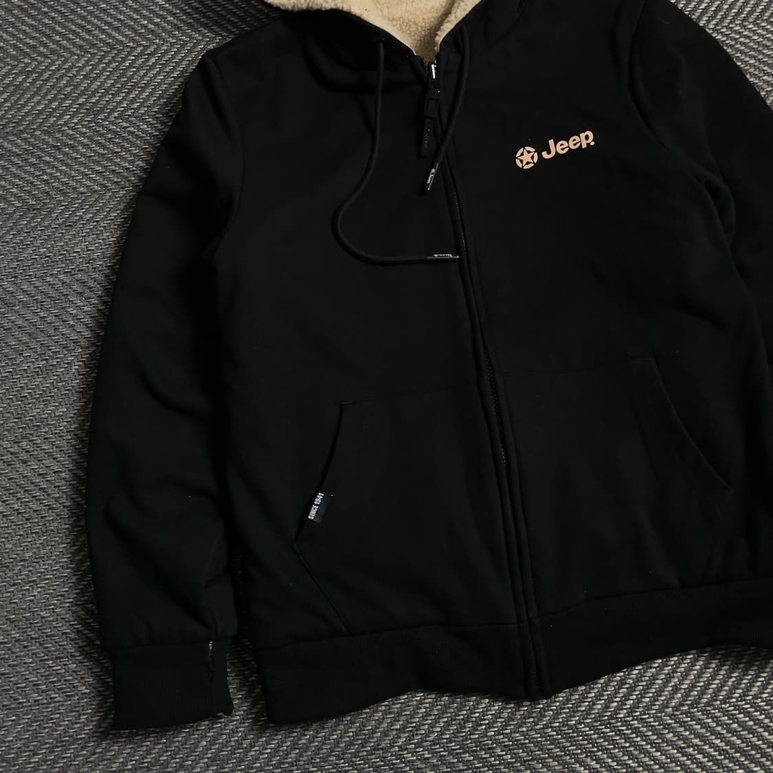 Jeep 빅로고 리버시블 후드 플리스 자켓y 4874 상품이미지8