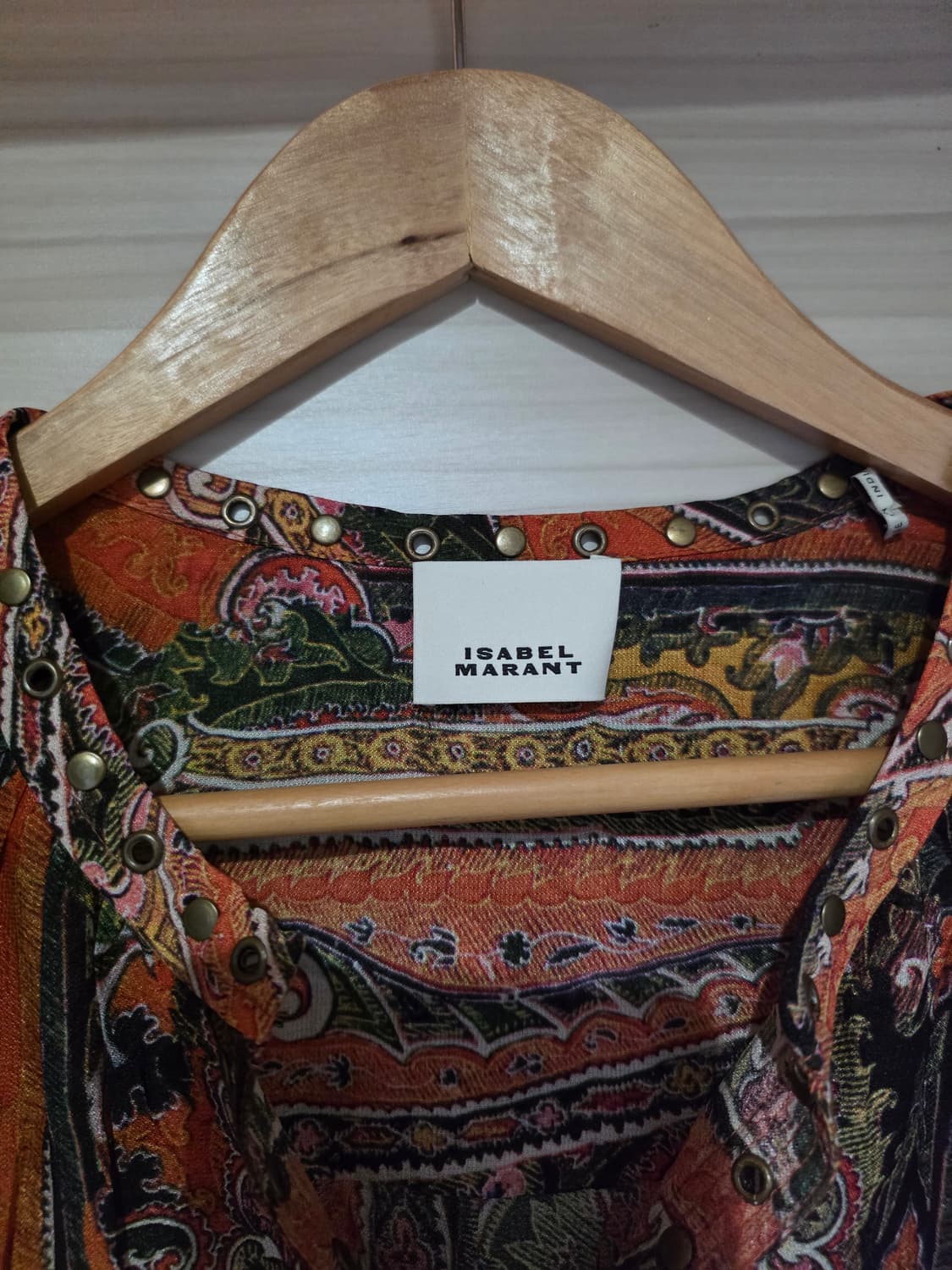 정품 이자벨마랑 실크 블라우스 상품이미지10