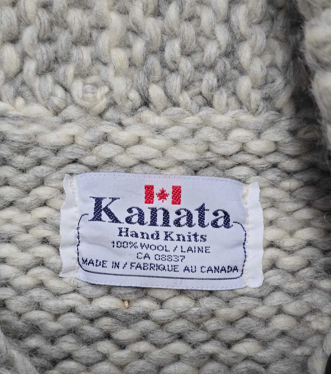 Kanata 카나타 코위찬 울 니트 가디건 상품이미지2