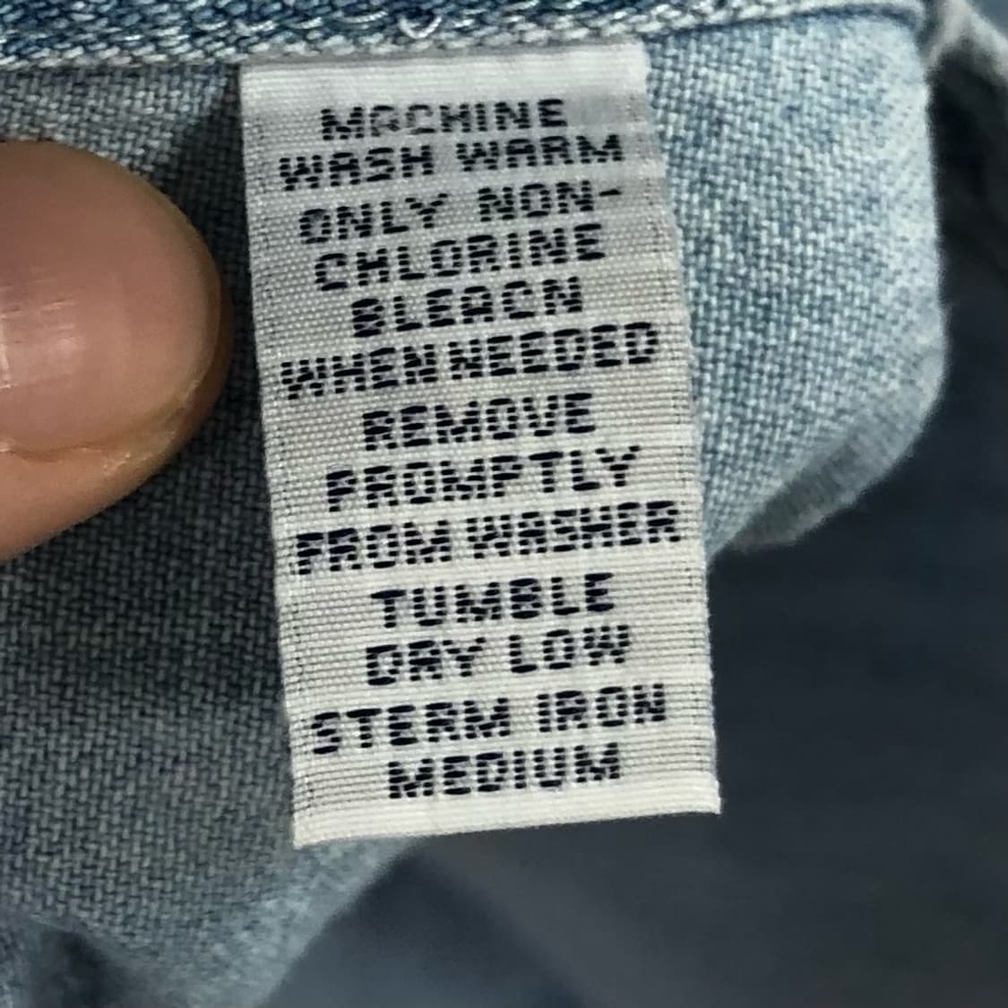 Xxl 폴로 데님 셔츠 상품이미지4