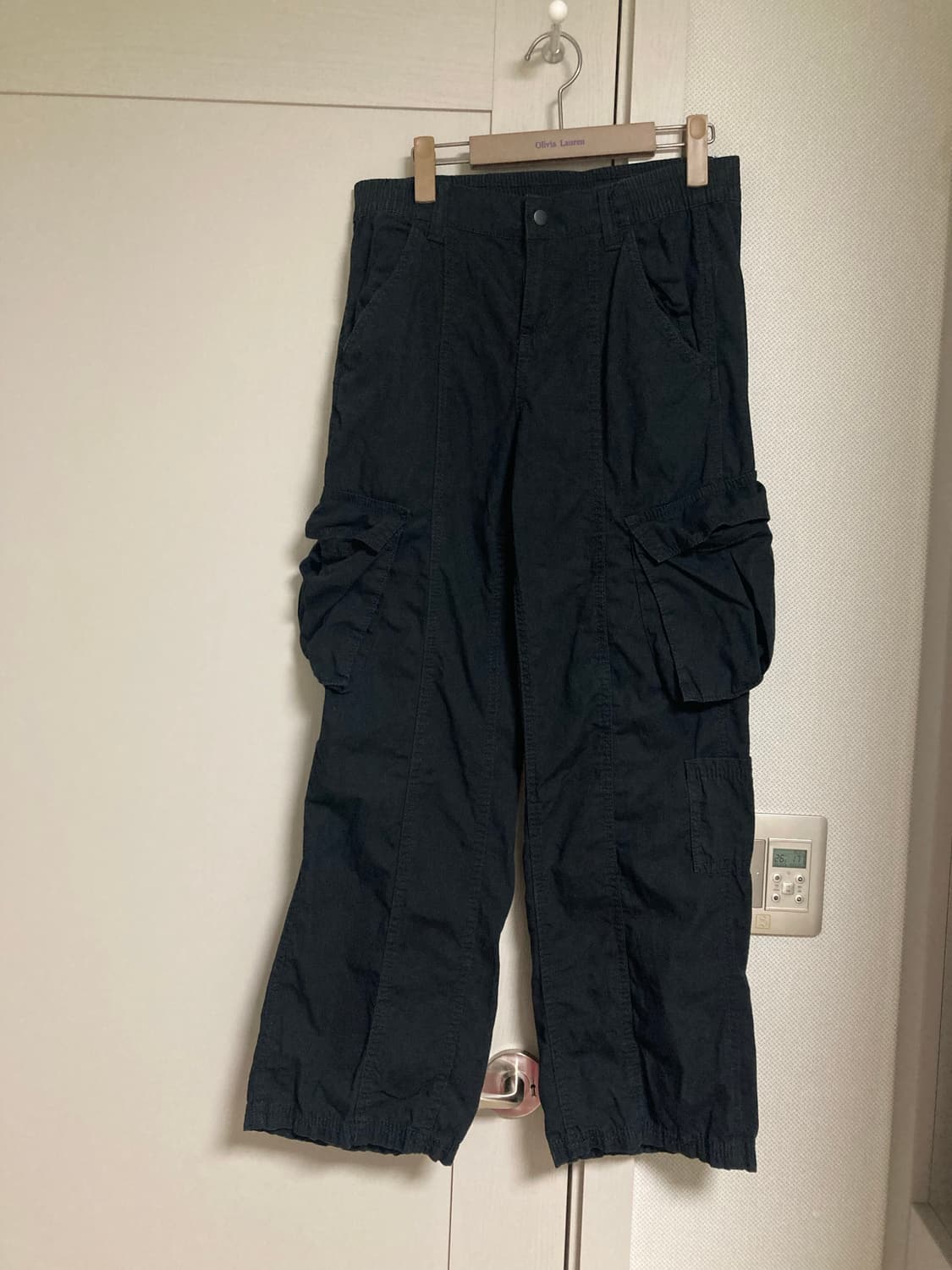 H&m 카고팬츠 블랙 36 상품이미지2