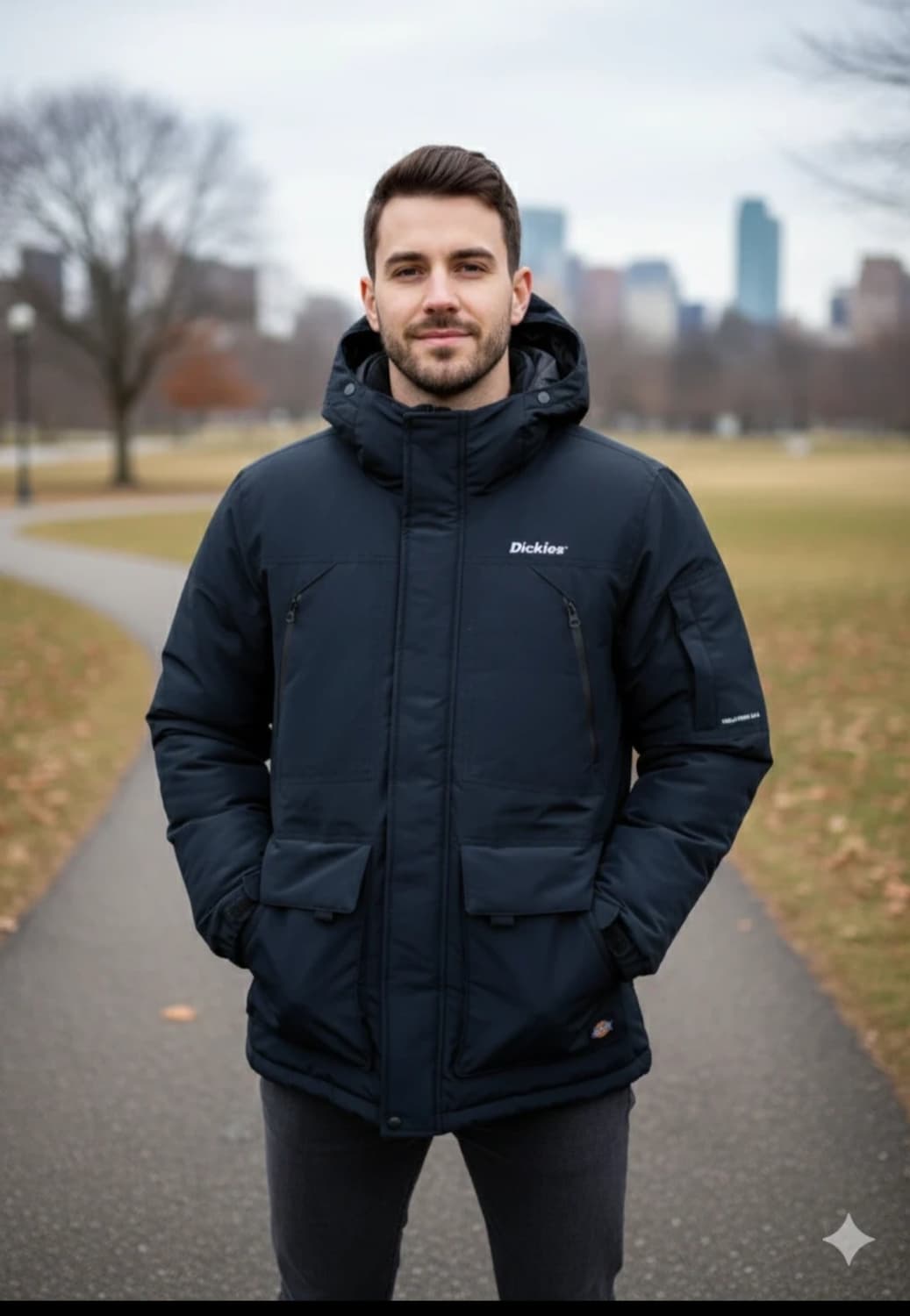 디키즈 후드 패딩 M 상품이미지2