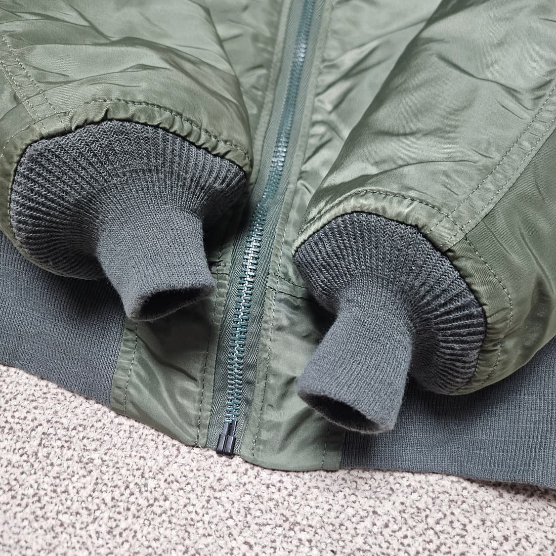 알파인더스트리 ma-1  made in usa m사이즈 민수용 민트급 상품이미지7