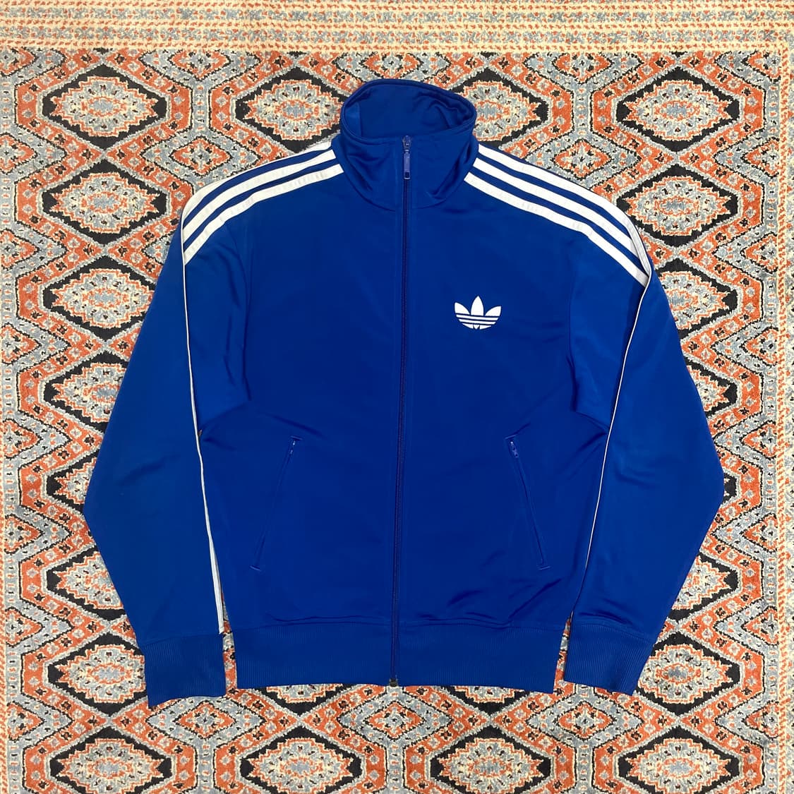 아디다스 오리지날 파이어버드 블루 집업져지 자켓 여성85 상품이미지1