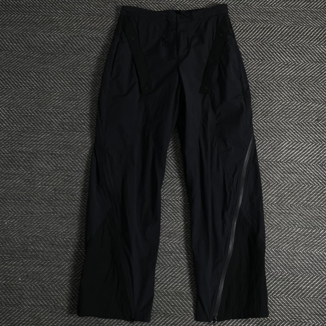 쿠어 유틸리티 지프플랩 디테일 팬츠 블랙y 3561 상품이미지2