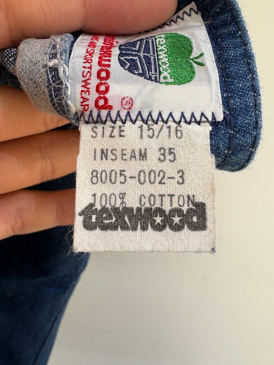 TEXTWOOD (Made in Hong Kong) 부츠컷데님 상품이미지7