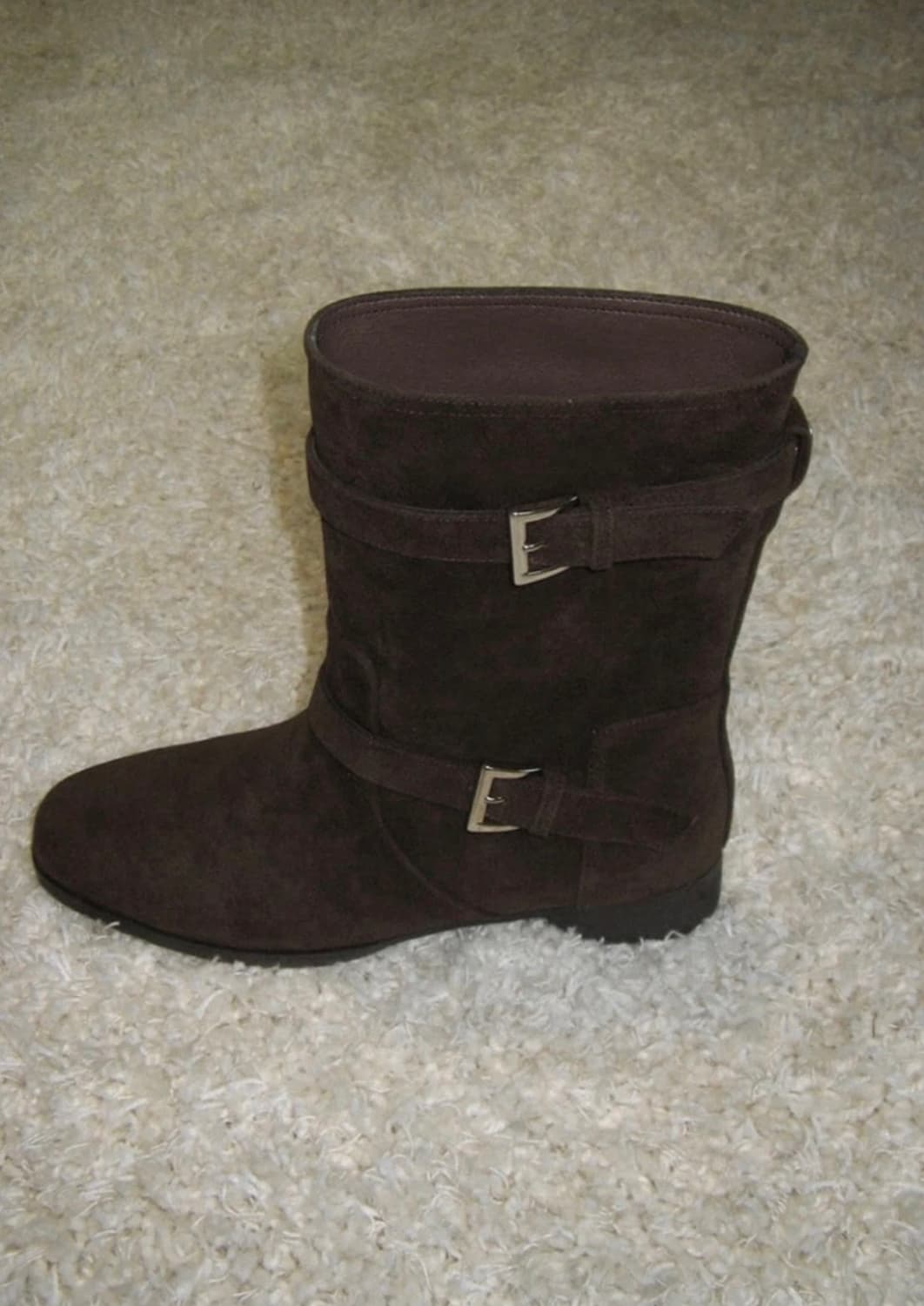 (새상품)썸웨어버터 Boots - Suede Dark Brown(235) 상품이미지3