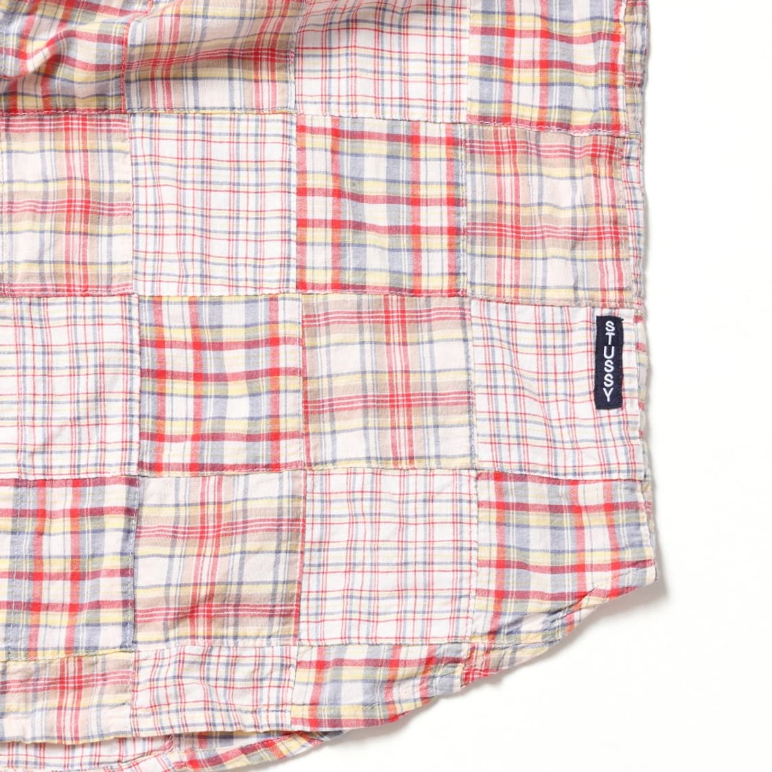스투시 00's Stussy Check Pattern HalfShirt  상품이미지7