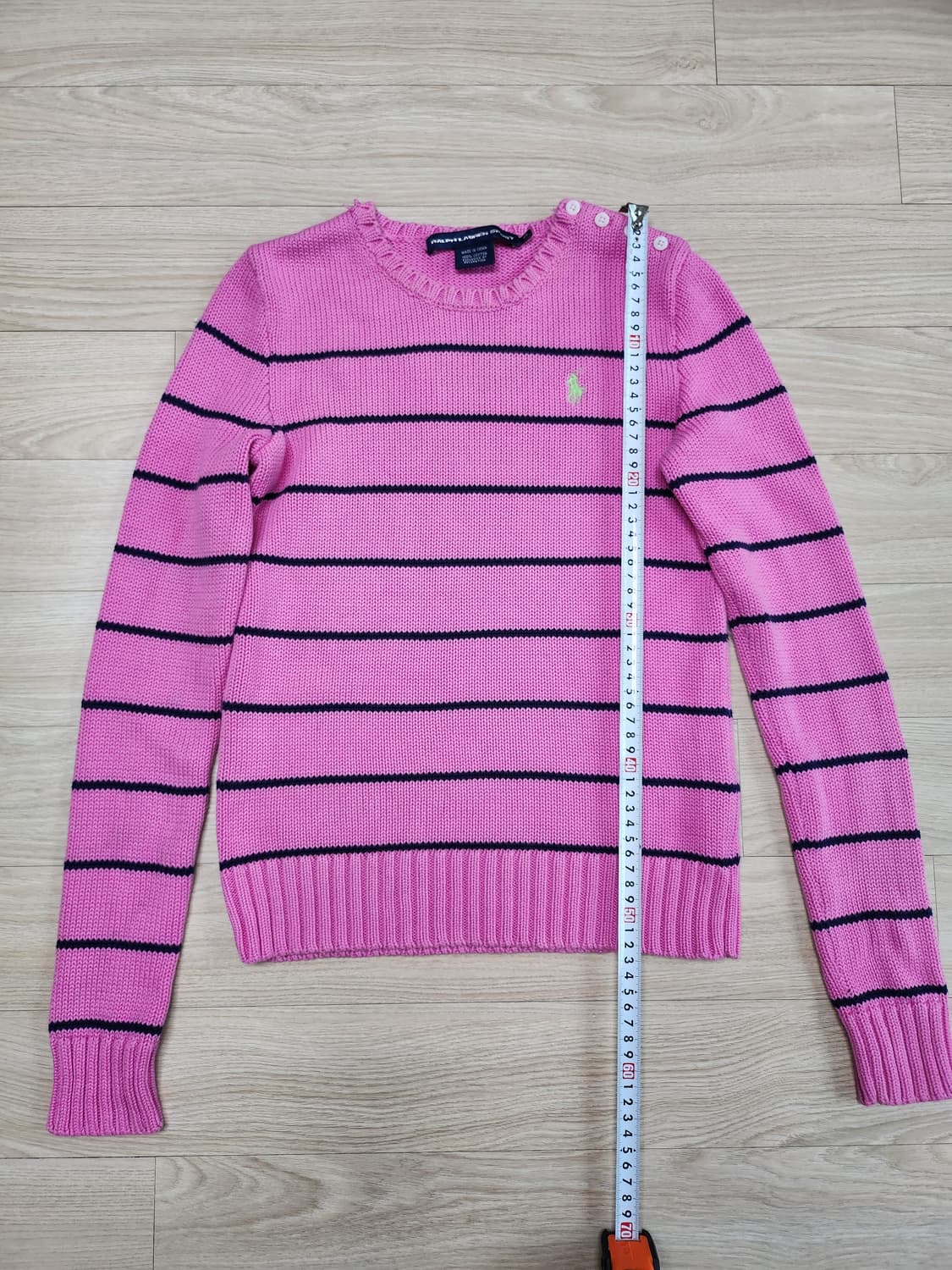 폴로 스포츠 라운드니트 (XS 상품이미지5