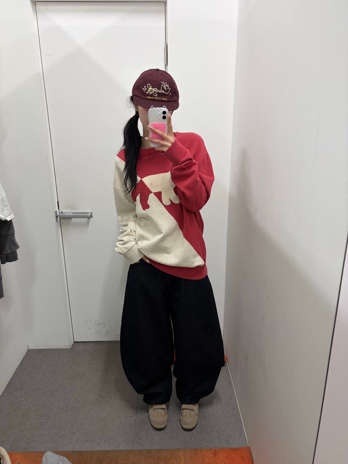 메종키츠네 폭스 맨투맨 상품이미지5