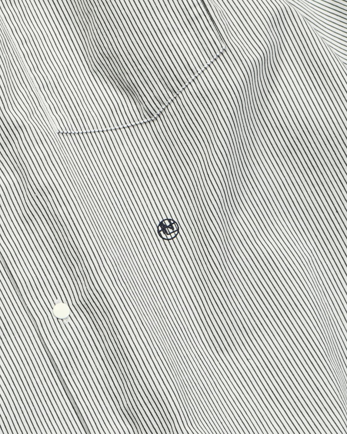 nanamica Regular Collar Stripe Shirt 상품이미지6