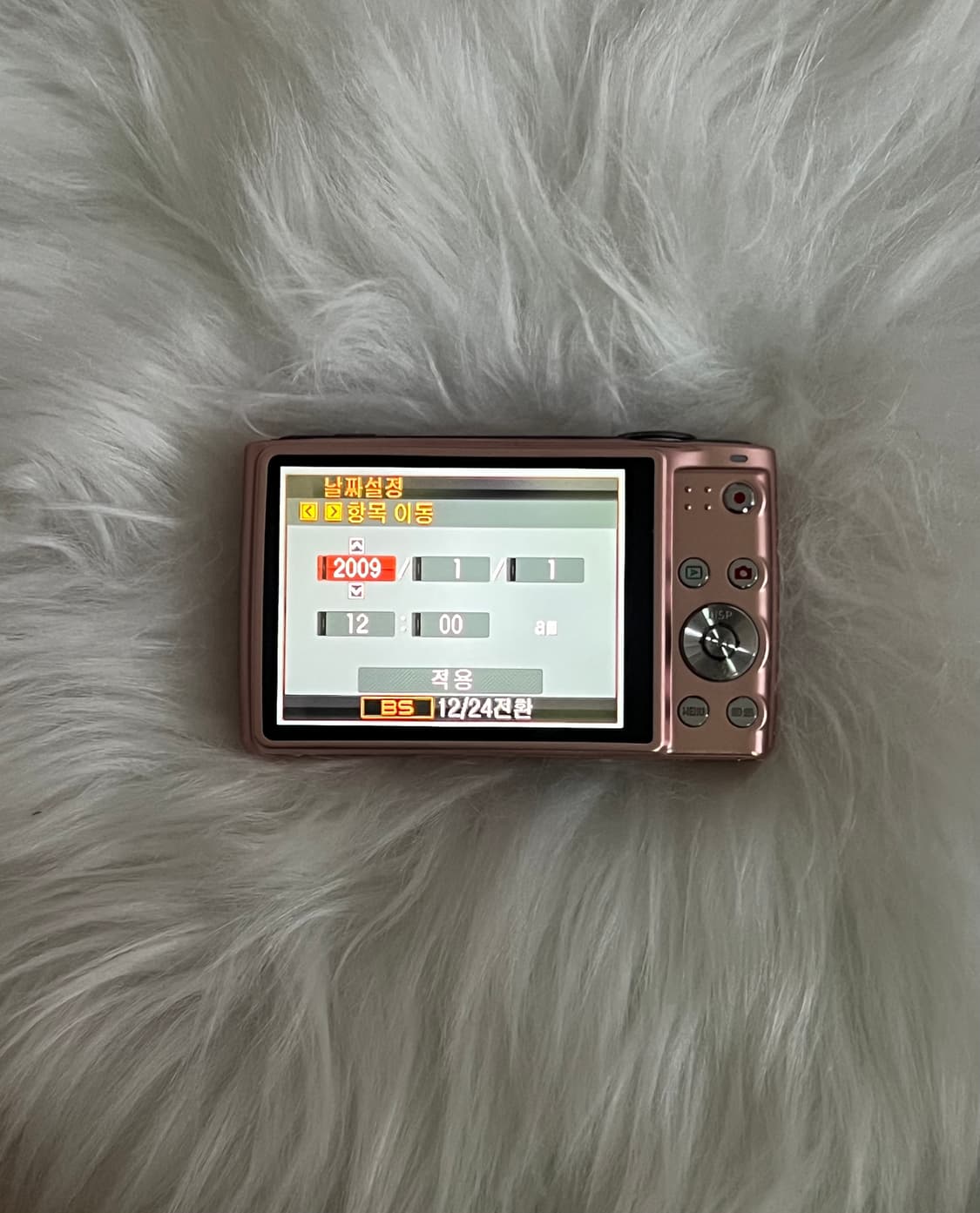 *희귀/미품*casio exilim z400 빈디지 디카 핑크/한글지원 상품이미지5
