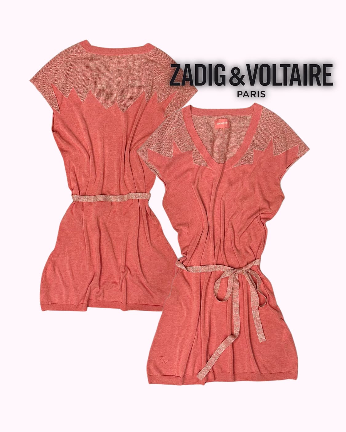 belted knit sleeveless dress 상품이미지1
