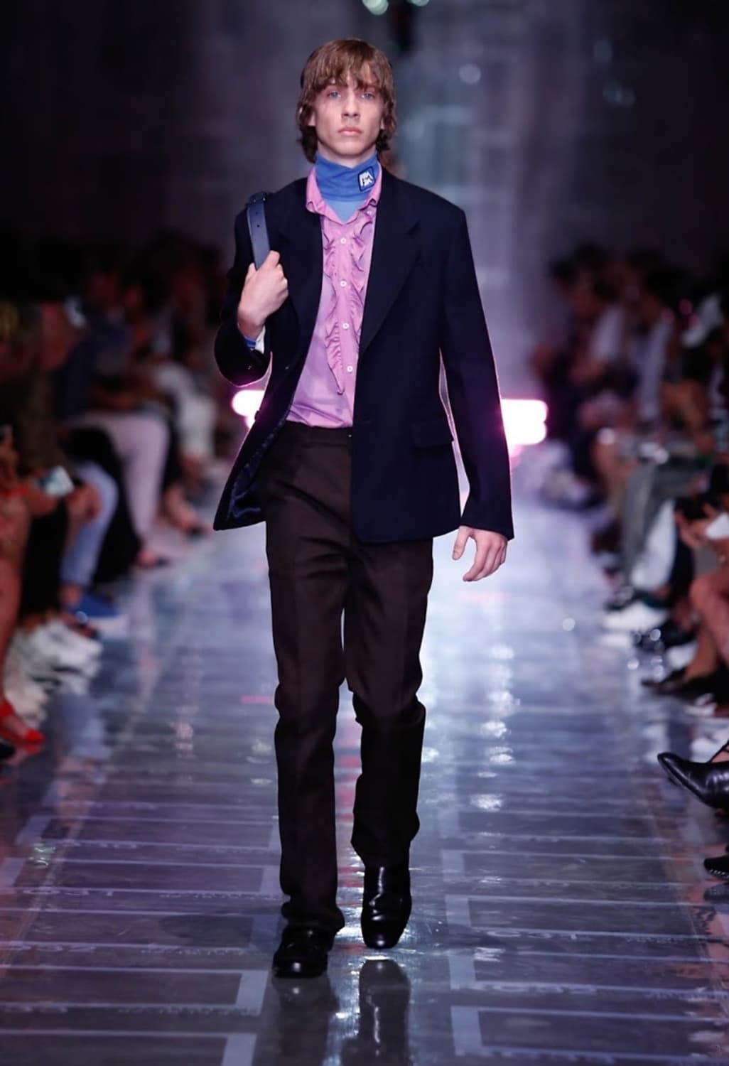 프라다 메인컬렉션 터틀넥 져지 상품이미지1