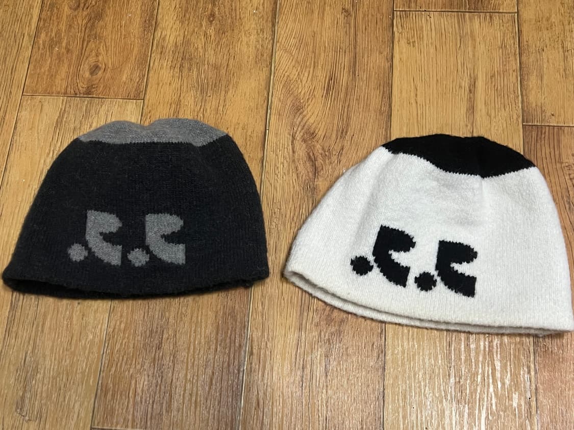 레스트앤레크레이션 리버시블 비니 블랙,그레이 일괄 판매 상품이미지2