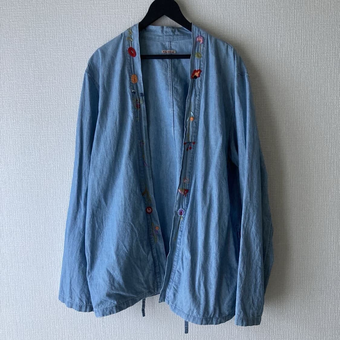 캐피탈 18ss 한정 샴브레이 카카시  2사이즈 상품이미지1