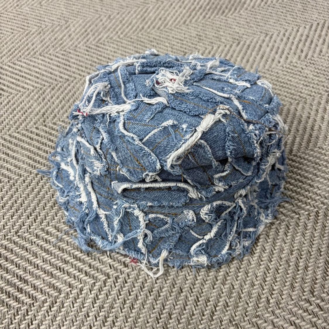 패치워크 데님 버킷햇 v2426 상품이미지2