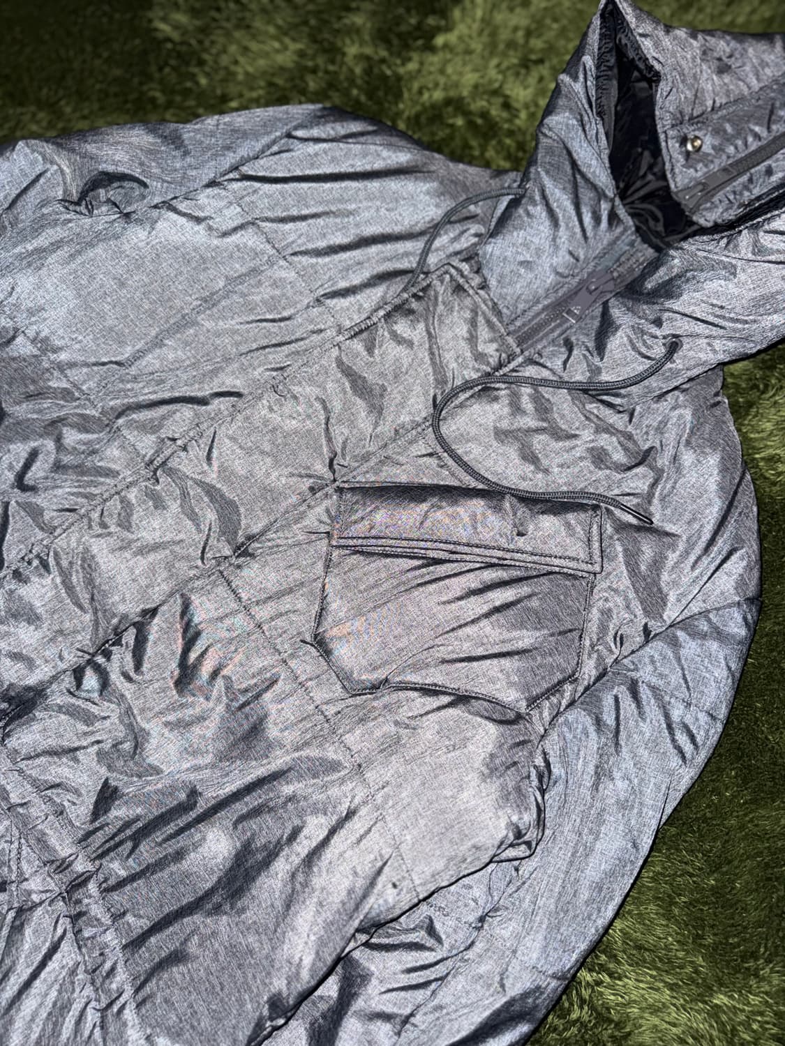 Y-3 요지 야마모토 하이넥 테크니컬 푸퍼 파카 롱 패딩 상품이미지4