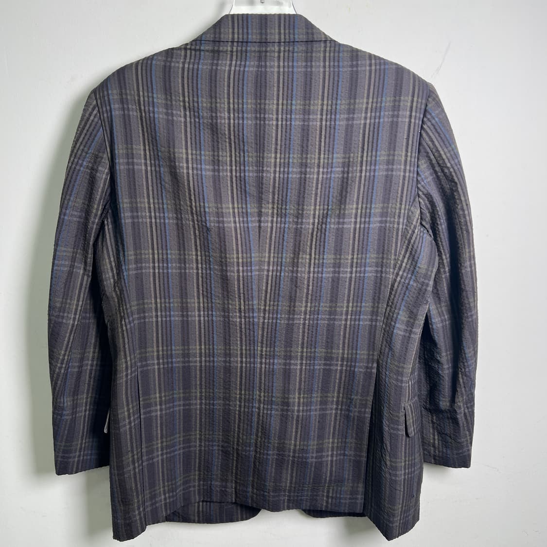 버버리 빈티지 체크 싱글 블레이저  상품이미지6