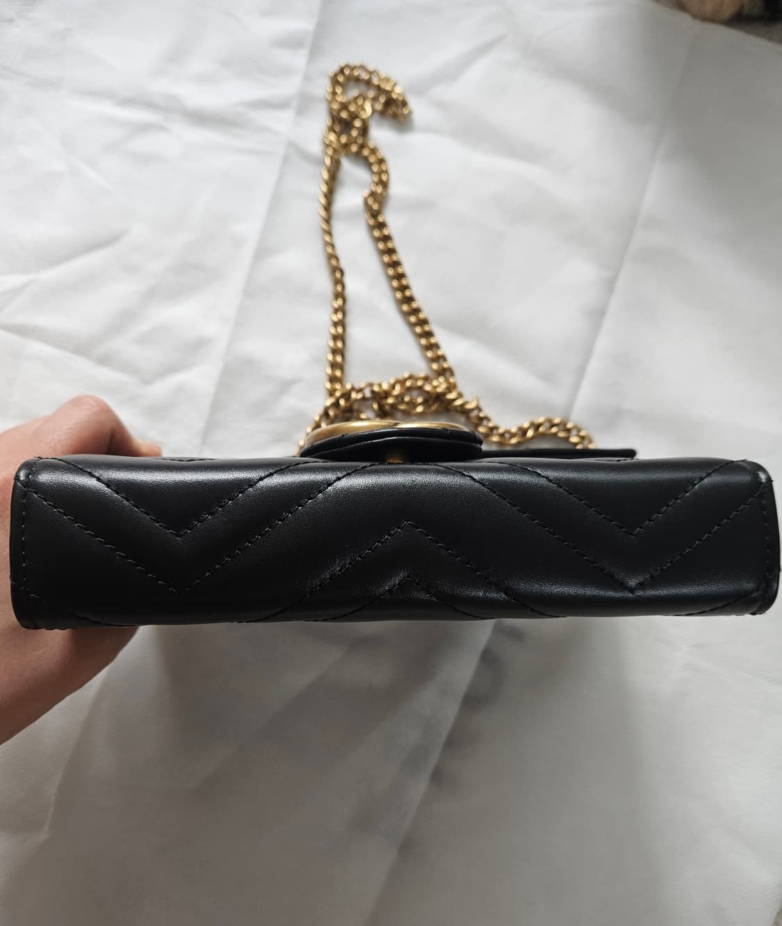 구찌 마몬트 마틀라쎄 미니 체인백 백화점제품 상품이미지8