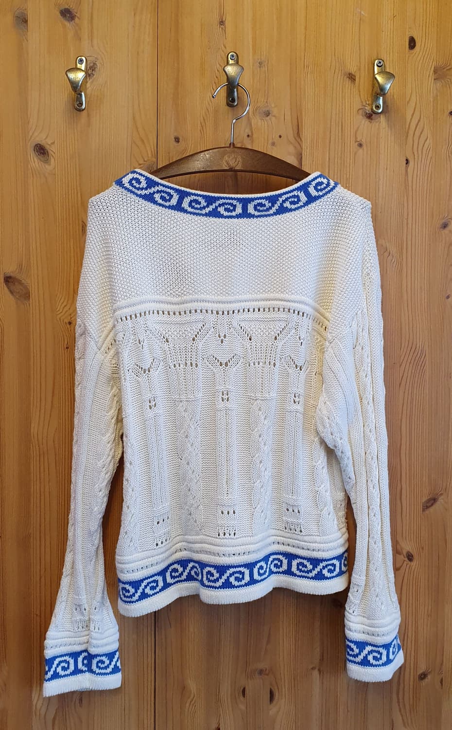 55/66.겐죠 크롭 블록니트 상품이미지2