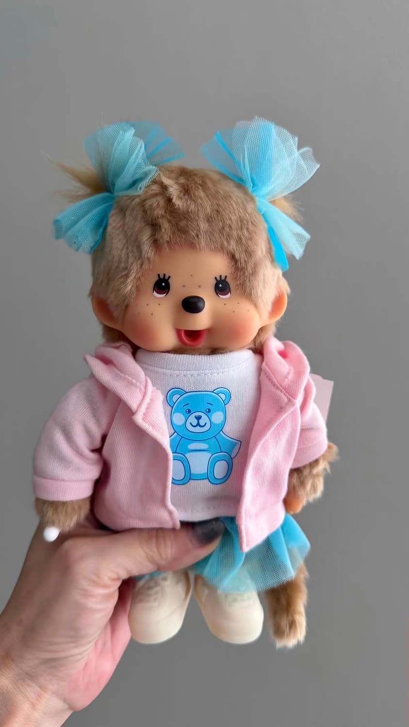 몬치치 드리미 큐트 블루베어 여아 인형 상품이미지1