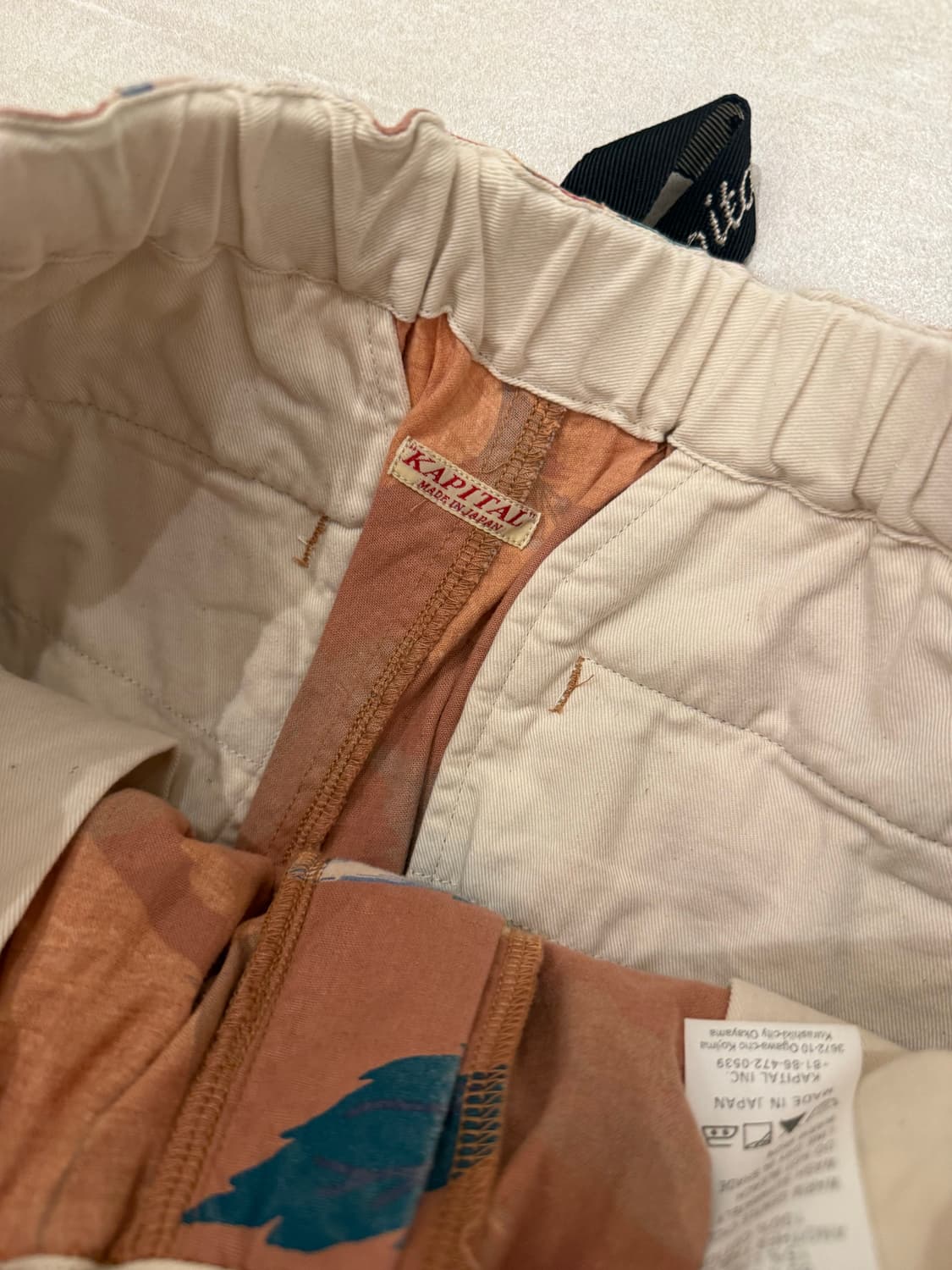 Kapital 꽃무늬 반바지 상품이미지3