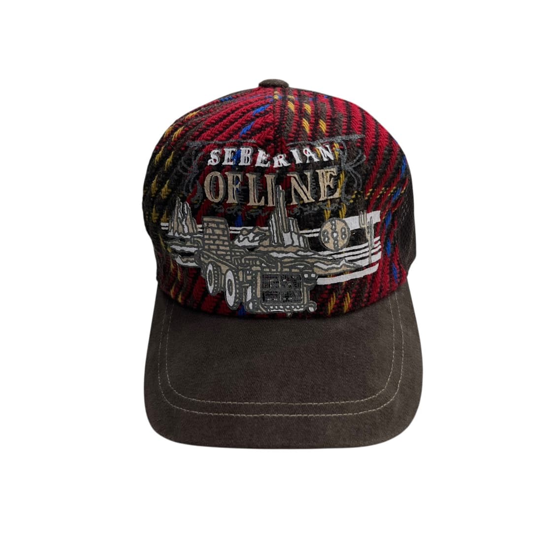 2000s 빈티지 브라운 메쉬 볼캡 상품이미지4