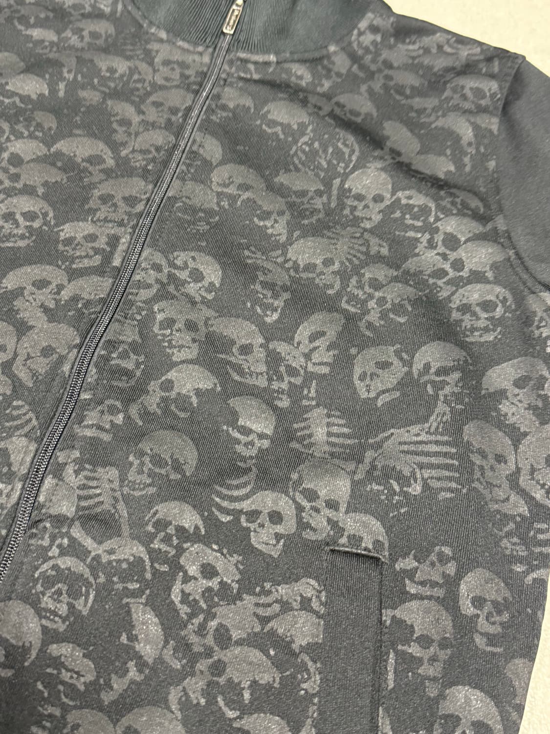 히스테릭 글래머 아카이브 해골 프린팅 집업 져지 트레이닝 자켓 상품이미지2