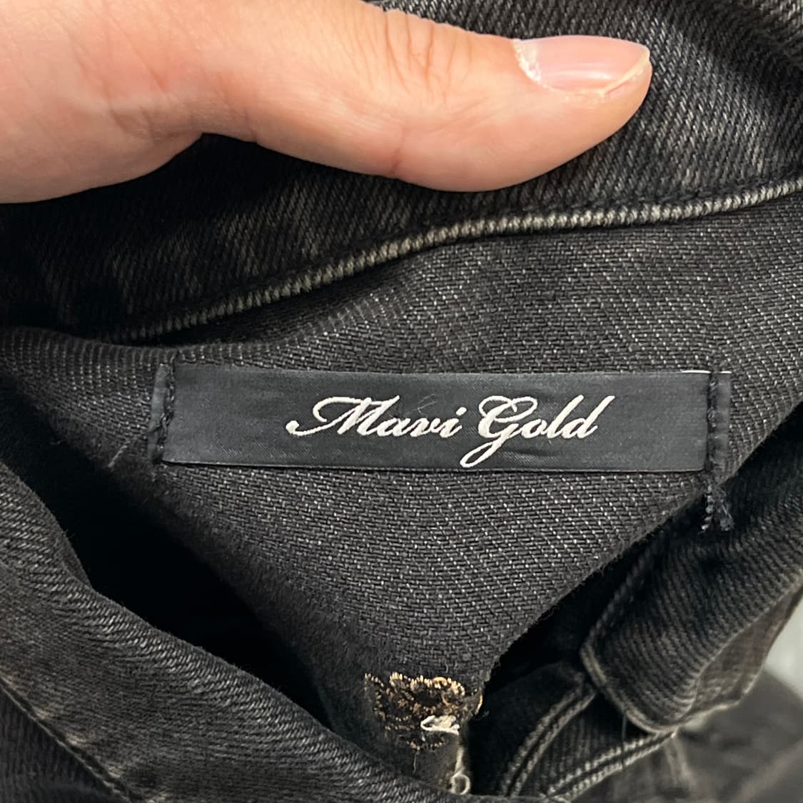  mavi gold 자수 데님 트러커 자켓 y17035 상품이미지6