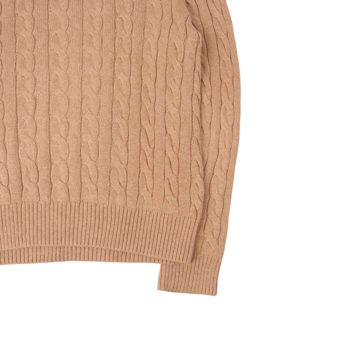 폴로 랄프로렌 QR 베이지 케이블 니트 상품이미지7