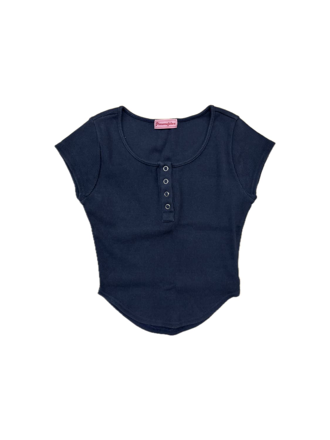 플리즈노팔로우 제니탑 네이비 판매 상품이미지1