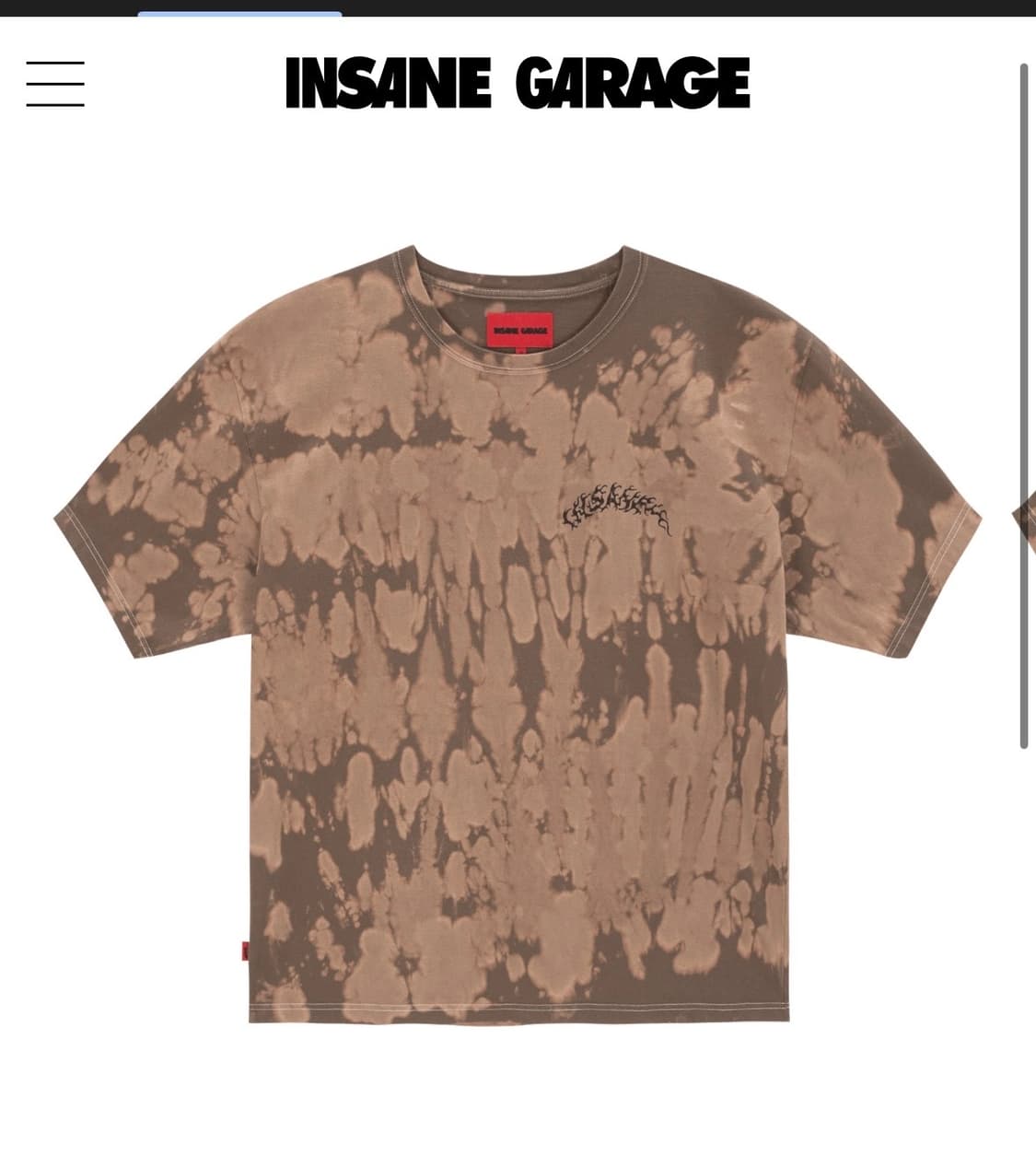 3) 인세인개러지 SUMMER CAMPAIGN T-SHIRT 반팔 상품이미지1