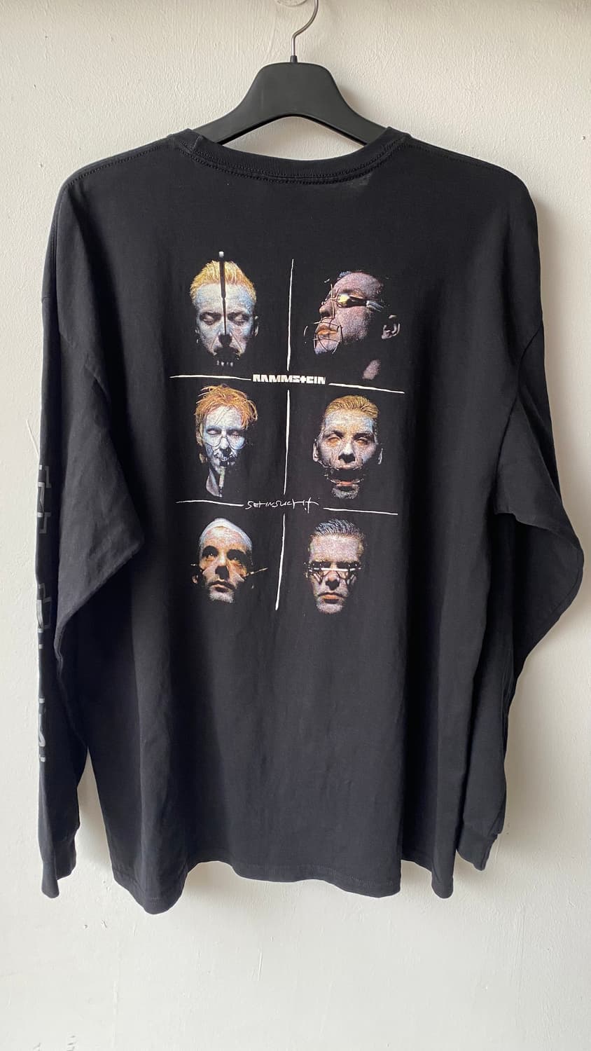 람슈타인 롱슬리브 티셔츠 2xl xxl 상품이미지2