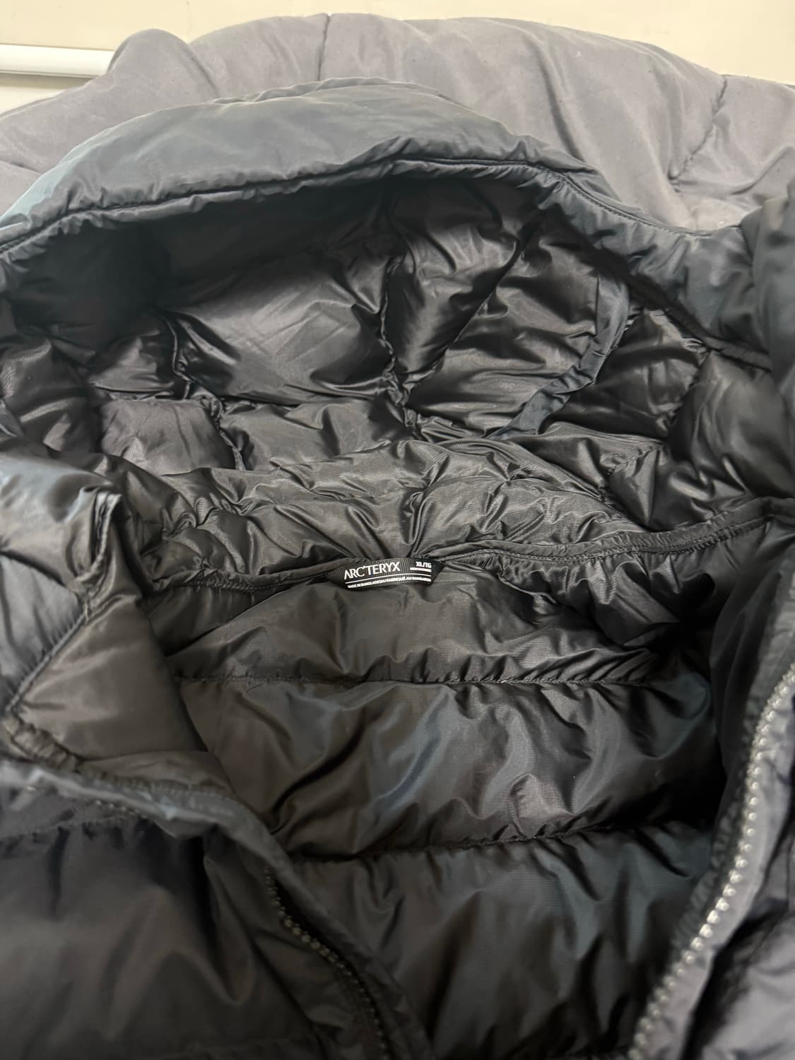 아크테릭스 토륨후디 블랙xl 상품이미지2