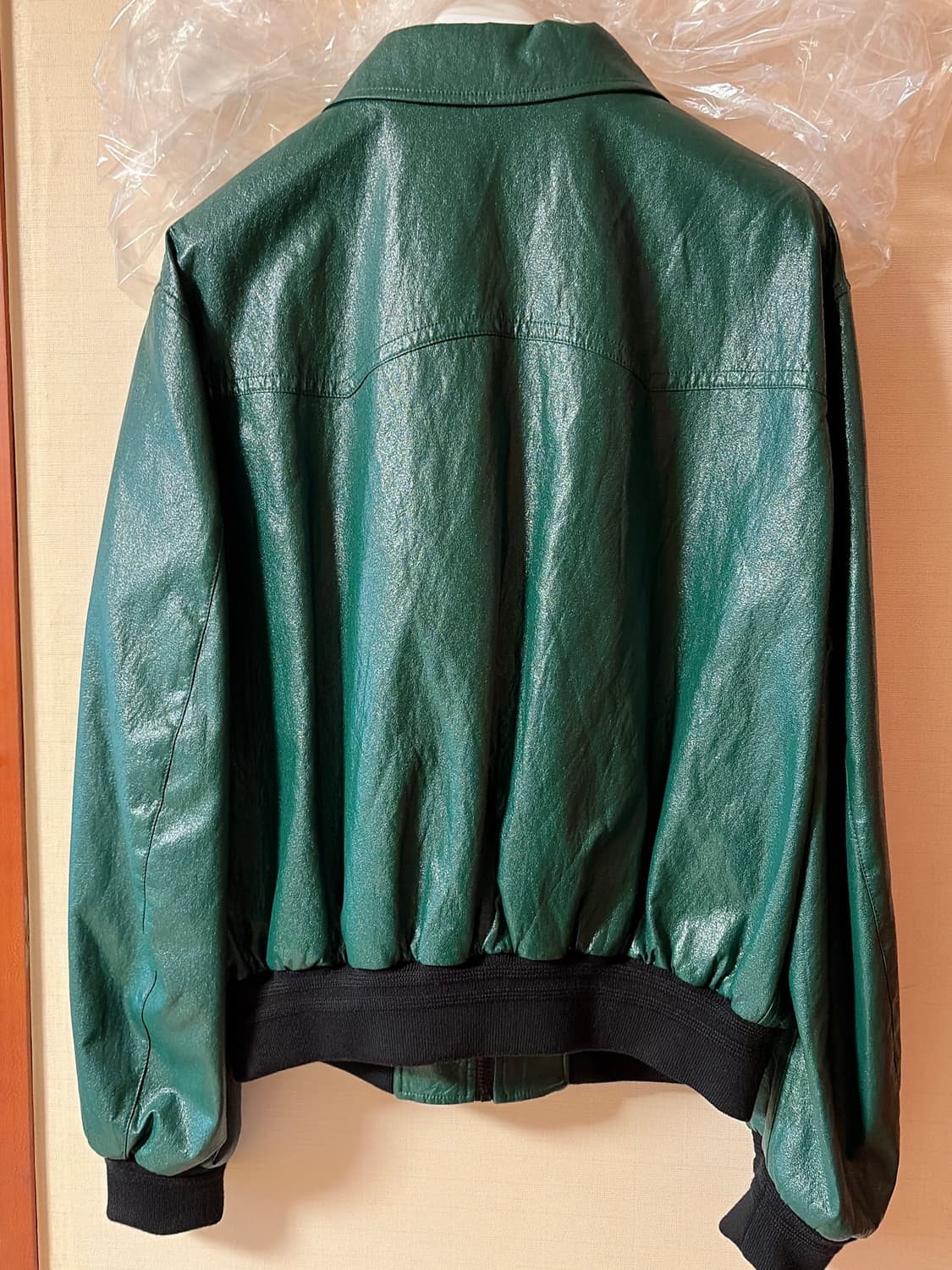 RECTO 60S BENN SHINE FAUX LEATHER JACKET 상품이미지2