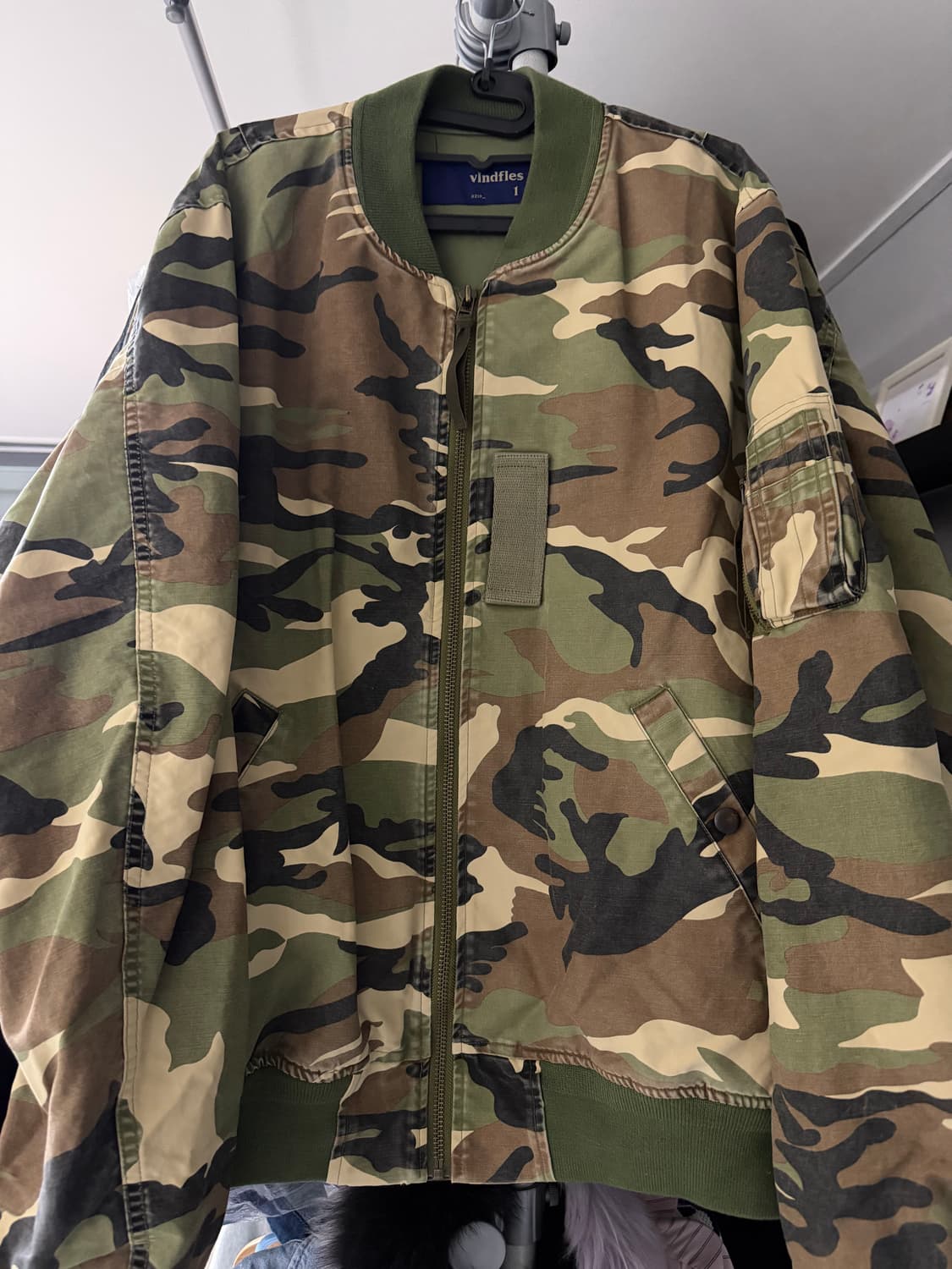 블라인드파일즈 카모 MA-1 상품이미지1