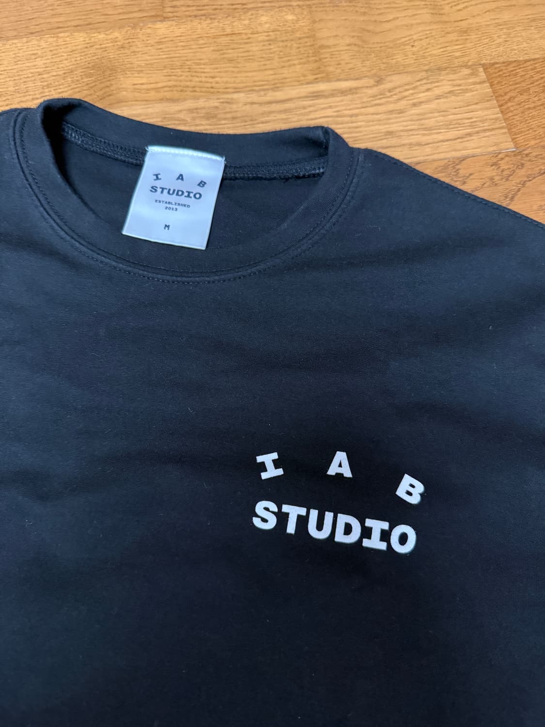 [M] 아이앱 스튜디오 반팔 블랙 상품이미지3