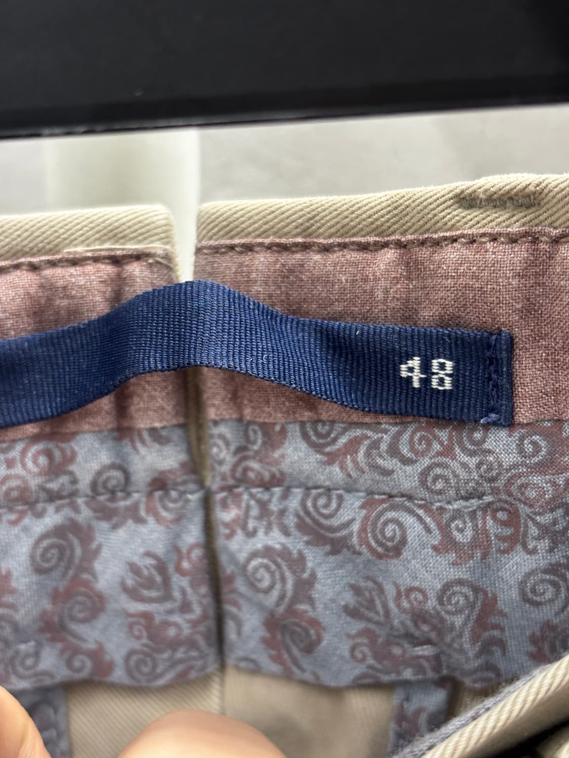 INCOTEX 남성 치노 바지 48사이즈 상품이미지4