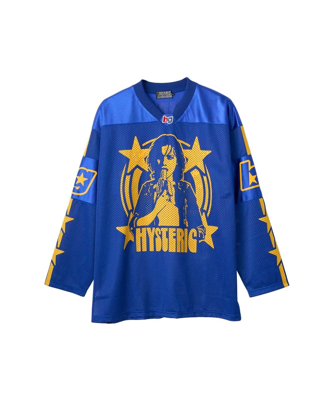 히스테릭글래머 바나나걸 하키셔츠 상품이미지1