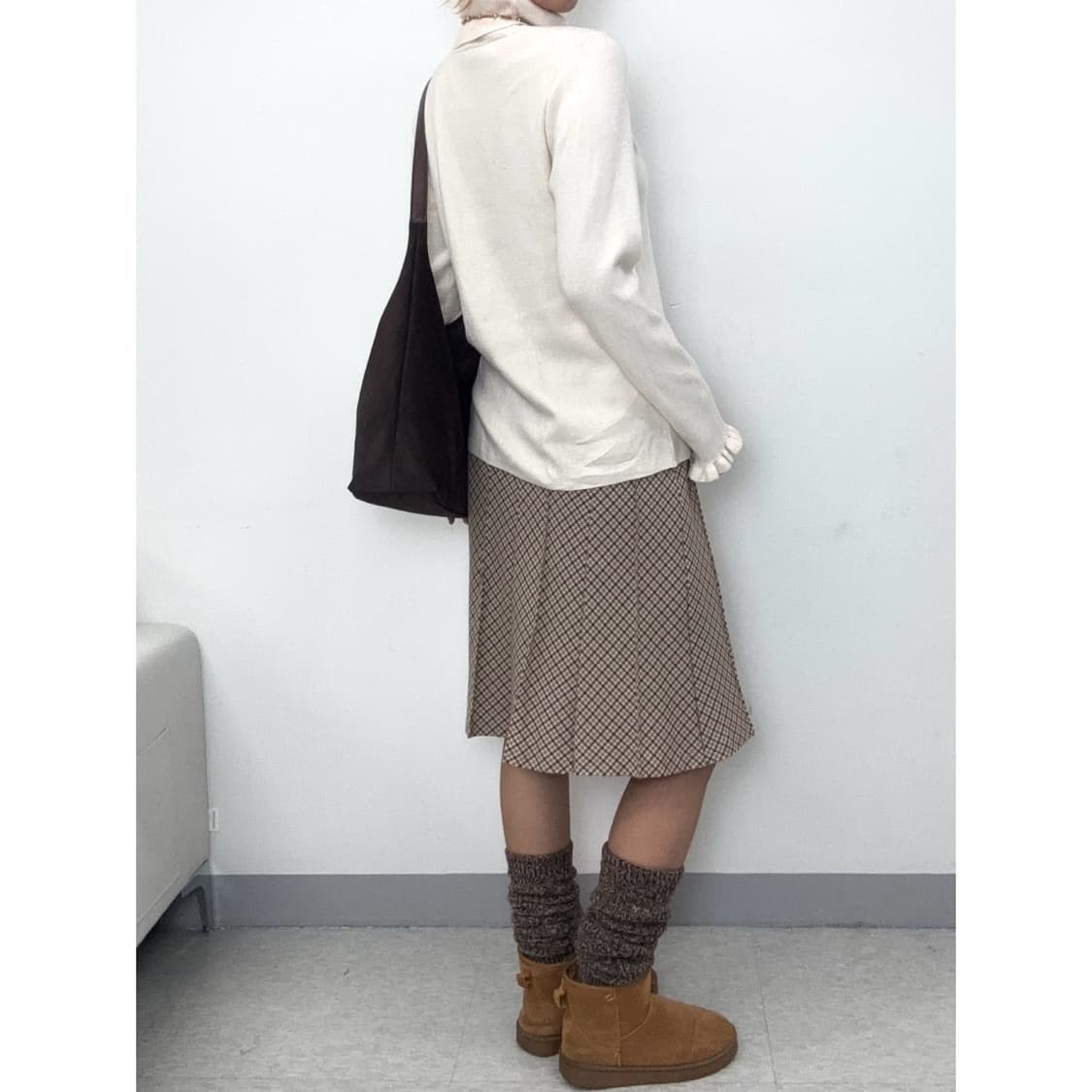 빈티지 아이보리 롱슬리브 니트 상품이미지3