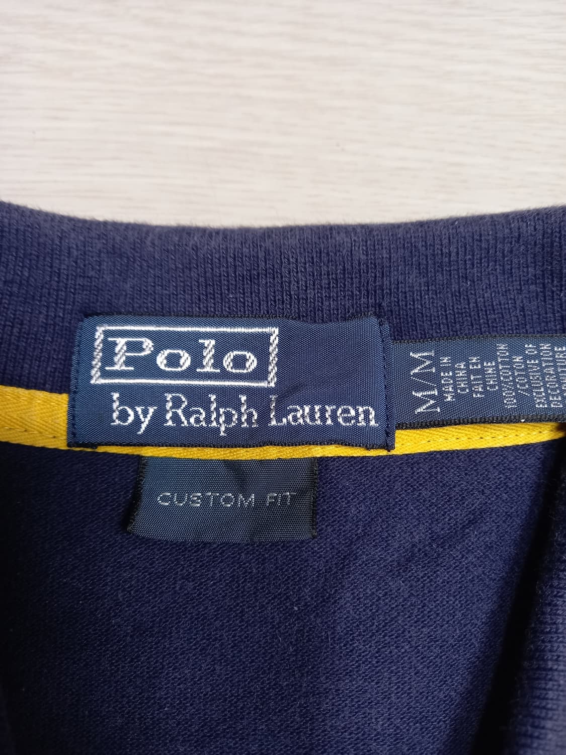 M95 POLO RALPH LAUREN 반팔셔츠 네이비 M-10 상품이미지4