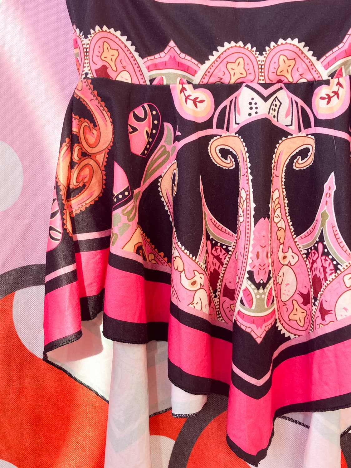 갸루 언발 스커트 상품이미지2