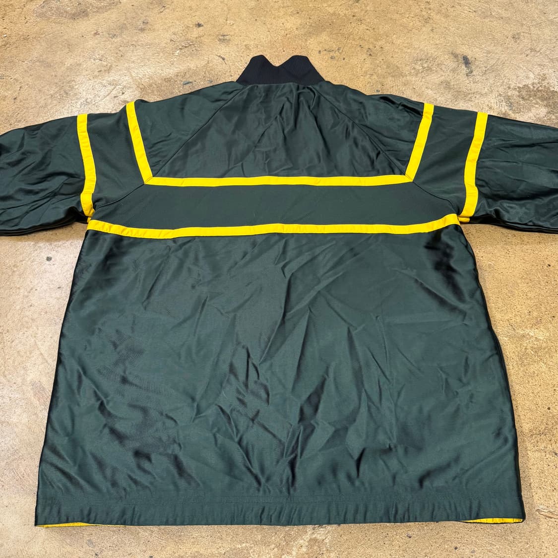 [정품/XL] 나이키 올드스쿨 바람막이 점퍼 그린 옐로우 점퍼 b18 상품이미지3