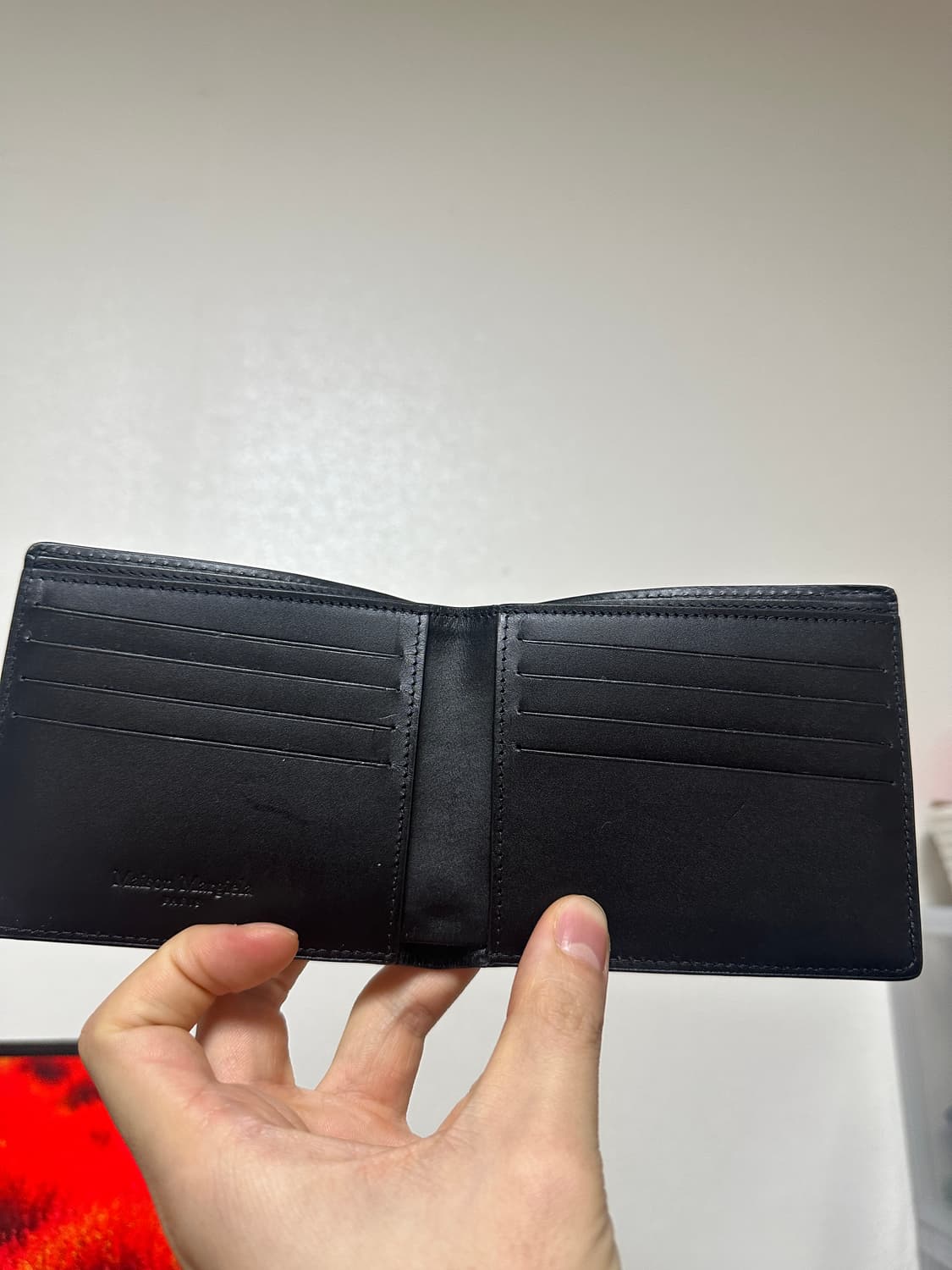 메종 마르지엘라 블랙 반지갑 S35UI0435 상품이미지3