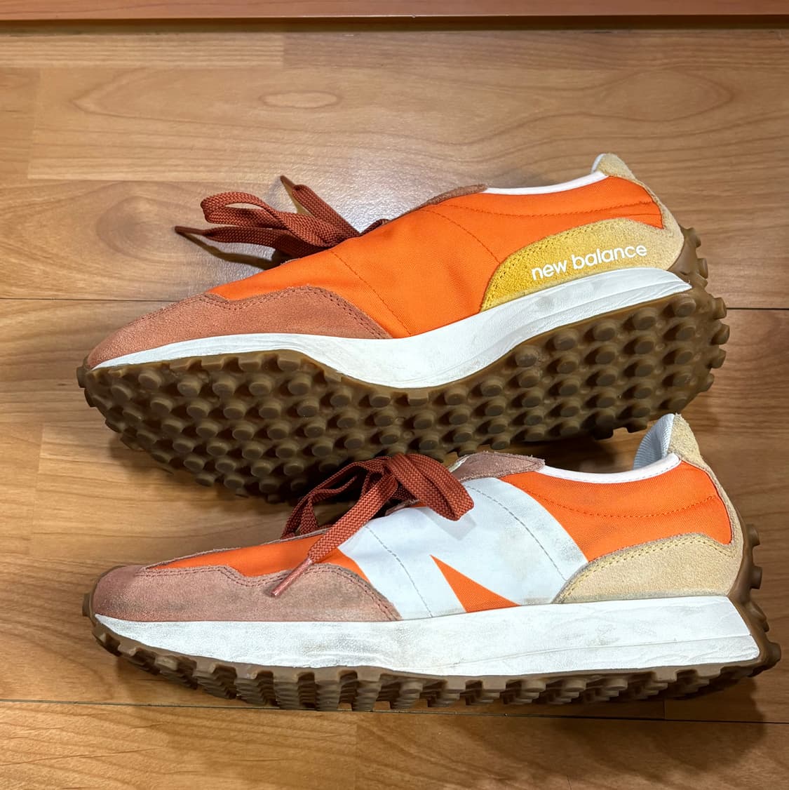 뉴발란스 327 오렌지 오혁 상품이미지2