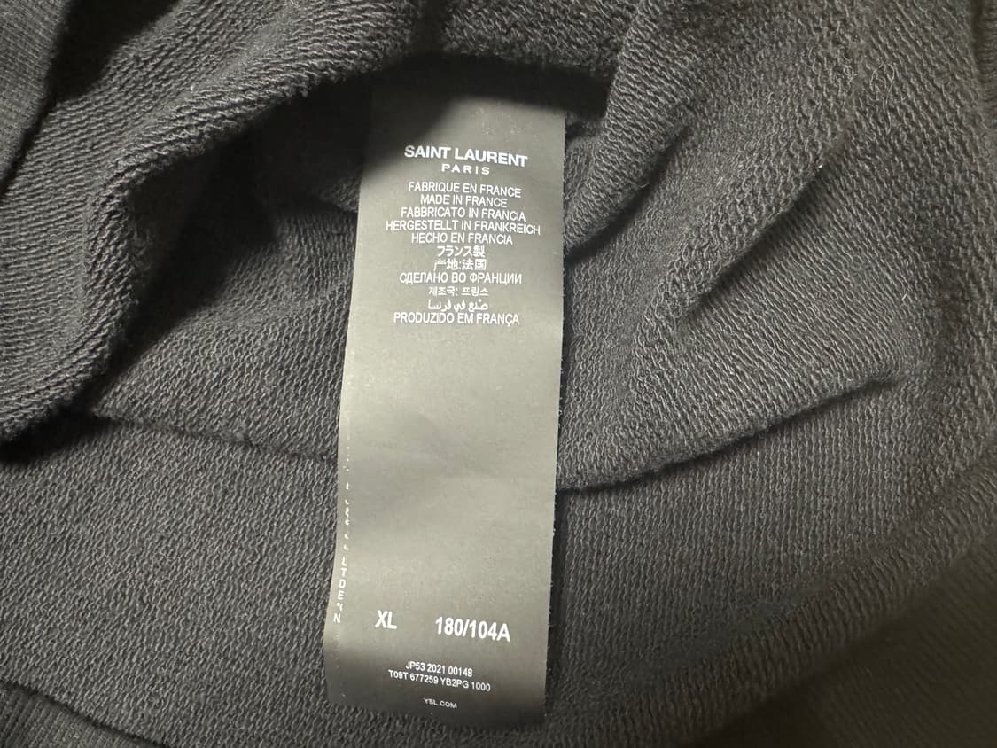 생로랑 후드티 XL 상품이미지4